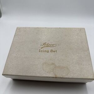 Ateco Ornamenting Tools Icing Set  Vintage Cake 12 Tips